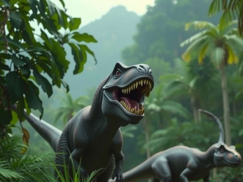 Jurassic World Fallen Kingdom cast group photo featuring Chris Pratt, Bryce Dallas Howard and Jeff Goldblum