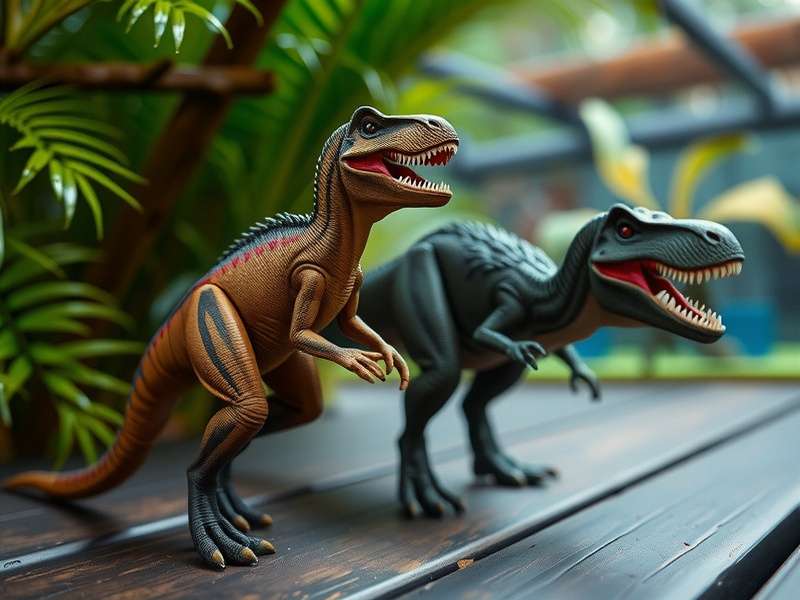 A sprawling collection of Jurassic World Rebirth Toys including action figures and vehicles