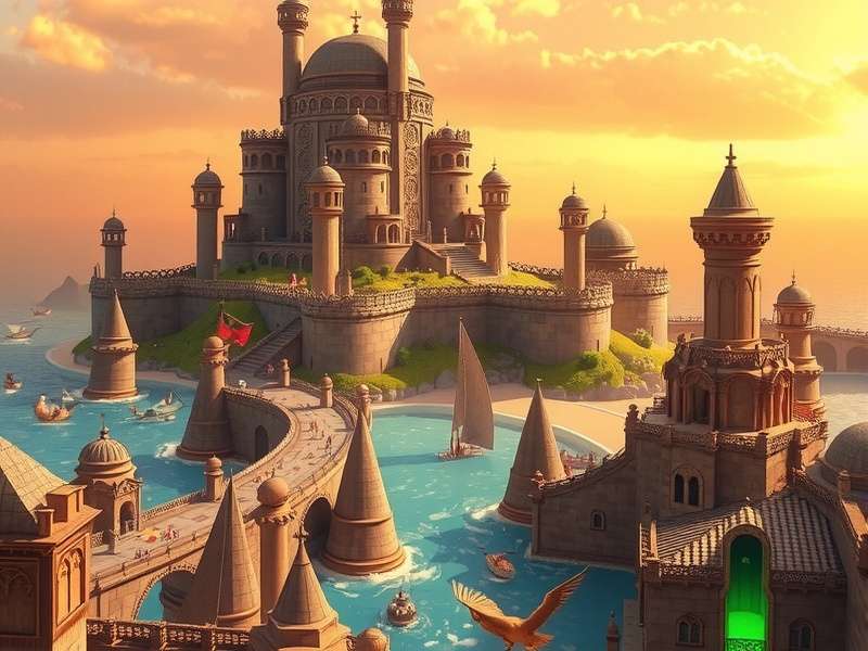 A panoramic view of the dense jungles and hidden facilities within the Mundo Jur Sico region from Jurassic World The Game.