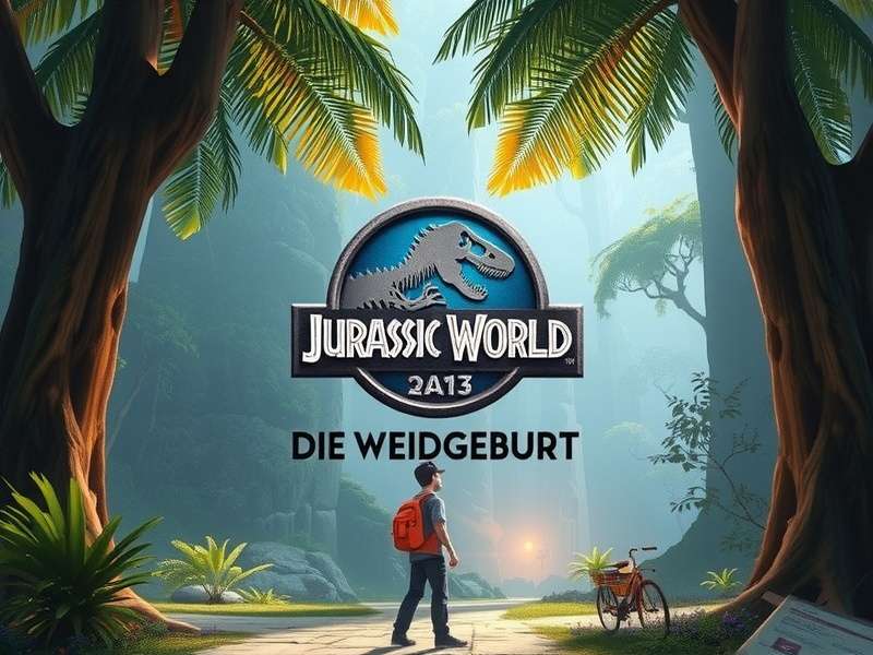 Isla Nublar reborn with lush jungles and dinosaurs roaming freely in Jurassic World Die Wiedergeburt
