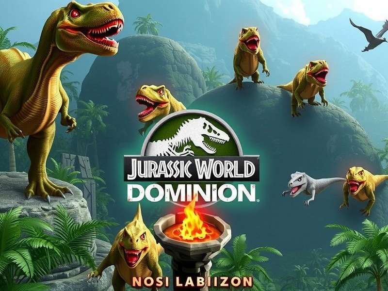 Jurassic World Dominion – The Ultimate UK Fan Guide featuring key dinosaurs and characters