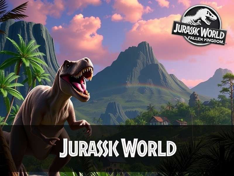 Jurassic World Fallen Kingdom cast group photo featuring the principal actors in character