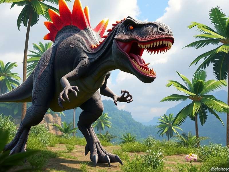 Jurassic World Indominus Rex — the fearsome hybrid dinosaur in full glory