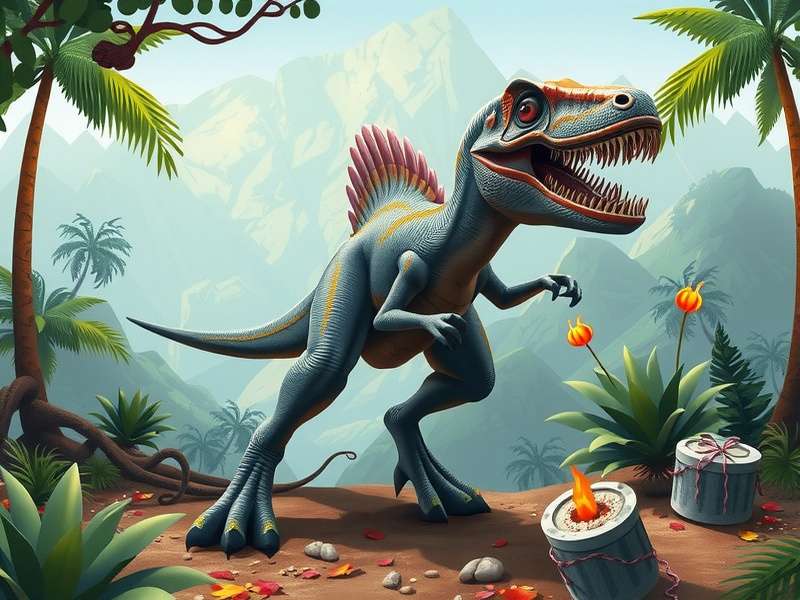 Jurassic World Indoraptor - hybrid predator concept art