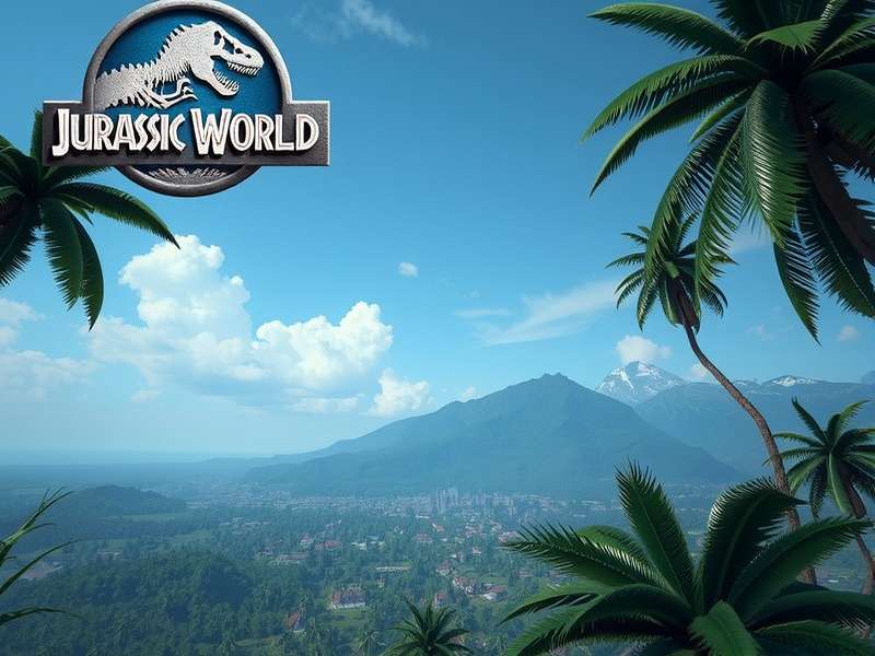 Jurassic World Ujj Sz Let S Videa – epic visual guide featuring dinosaurs and lush island landscapes