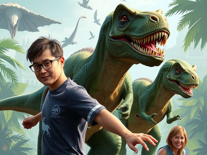Jurassic World actors cast ensemble featuring Chris Pratt, Bryce Dallas Howard, Laura Dern, Sam Neill, and Jeff Goldblum in a dramatic jungle backdrop