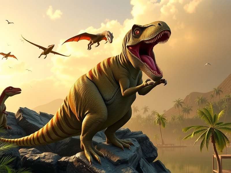 Jurassic World Series - The Ultimate UK Fan Hub featuring dinosaurs and park building